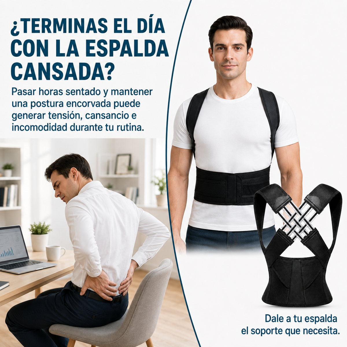 CORRECTOR DE POSTURA ORTOPÉDICO